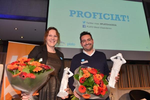 Anneke Vanfleteren en Stijn Verbrugghe zijn PLATOnisten van het jaar