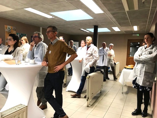 deelnemers ontbijtsessie Segers & Blacaen
