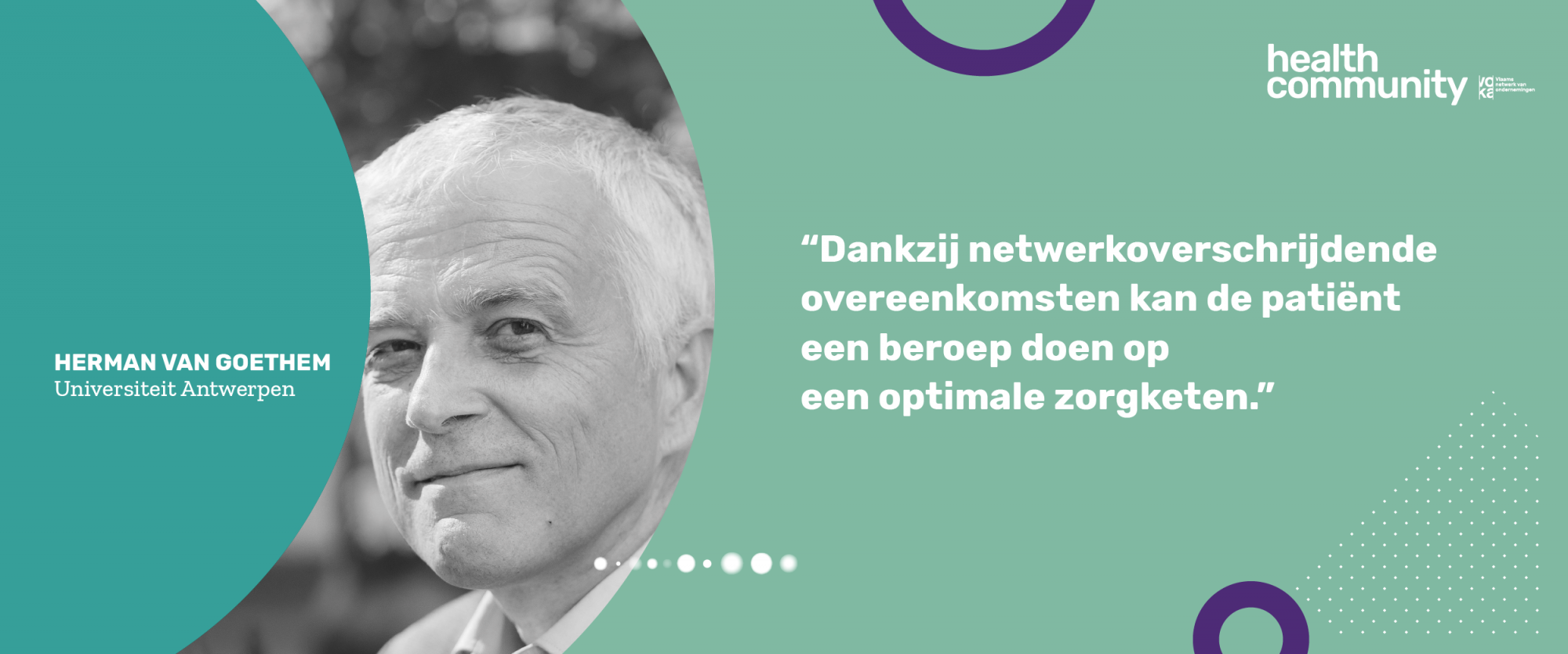 "Meer samenwerking in het belang van de patiënt"