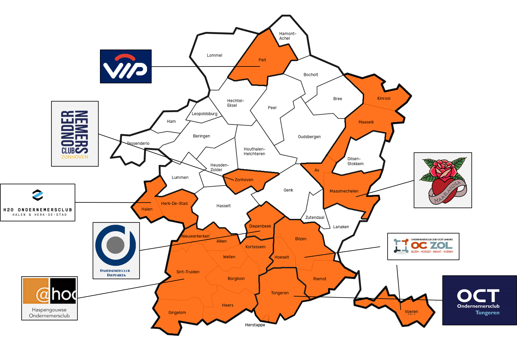 Ondernemersclubs in Limburg
