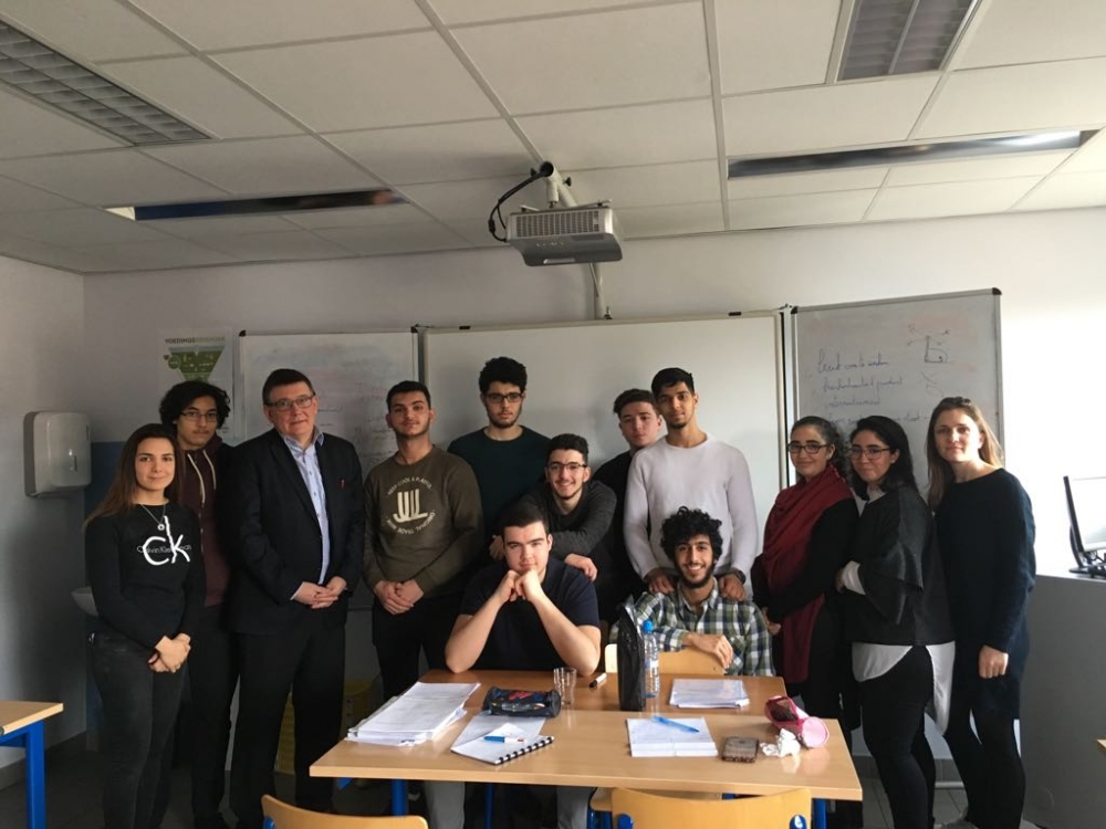 Hans Maertens voor de klas
