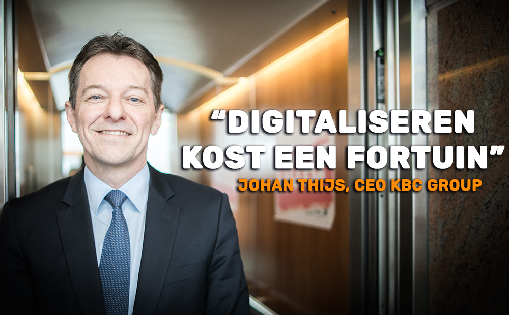 Johan Thijs CEO KBC Group