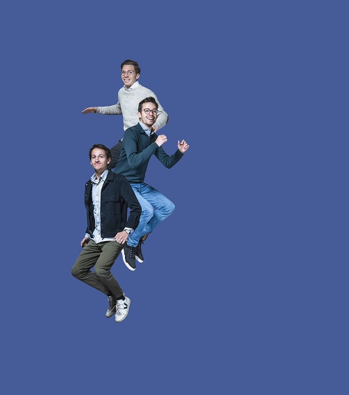 Bert De Mot, Sander Neukermans en Quinten Van Avondt