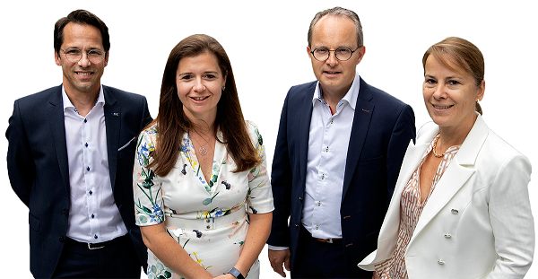 ATEXIO - Waregem Thierry Balcaen, Eline Dupont, Kris Leroy en Sofie Vandeginste