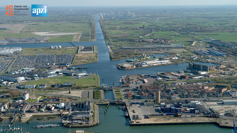Apzi – Voka West-Vlaanderen licht dossier nieuwe zeesluis Zeebrugge toe in Vlaams Parlement