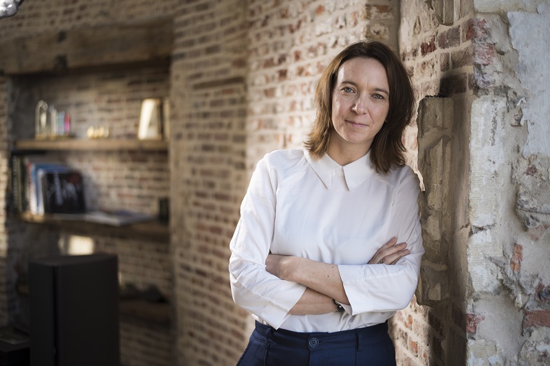 An Vermeulen in haar huis