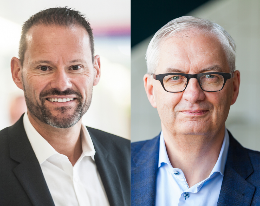 Erwin Bosmans (ZOL) en Yves Breysem (Jessa Ziekenhuis)