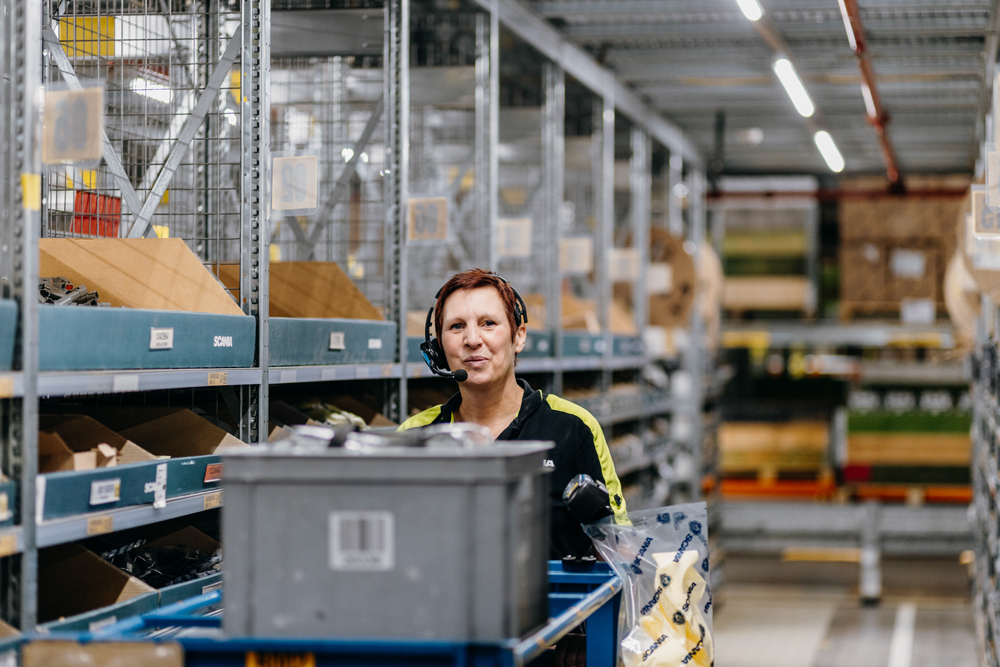 Scania parts logistics focust op slimme logistiek