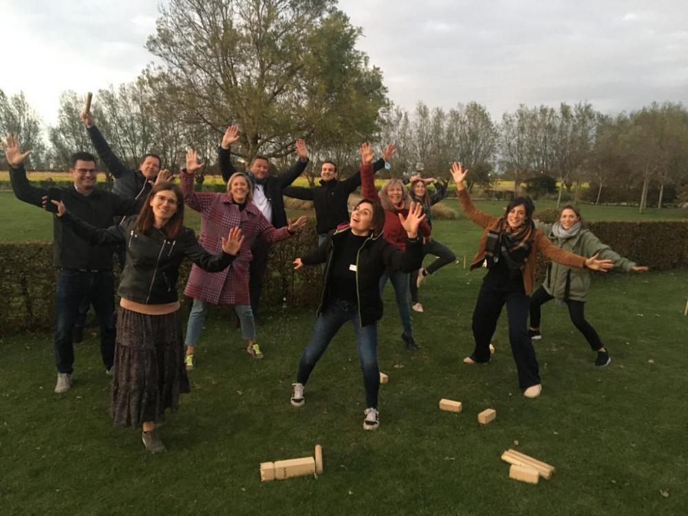 Een foto vanop de kick-off van Accelero, groeitraject voor snelle groeiers