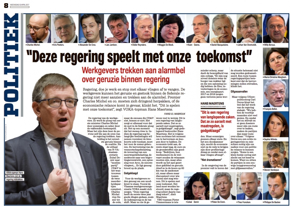 Artikel Het Nieuwsblad