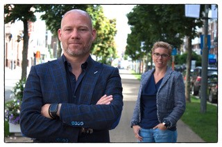 Ronny Reygel en zijn partner van Mobbit