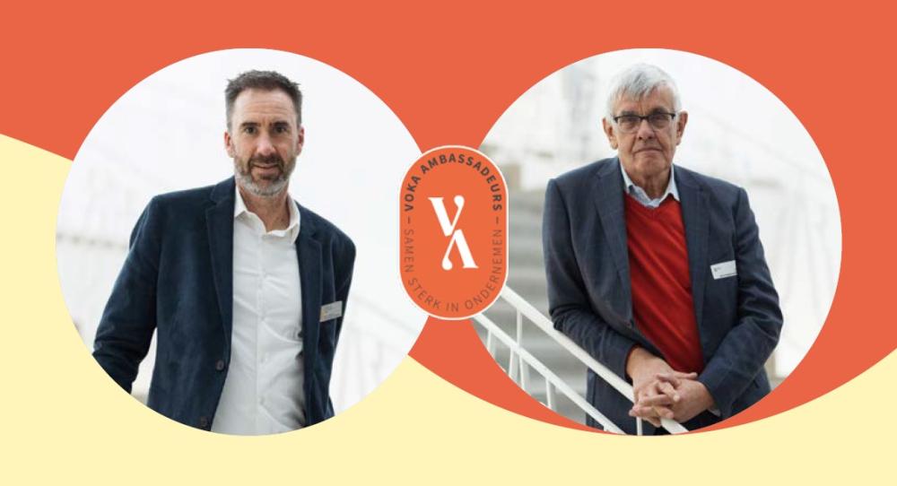Voka ambassadeurs David Vanoppen & Ludo Panis