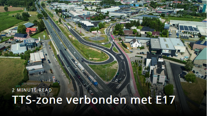 TTS-zone verbonden met E17