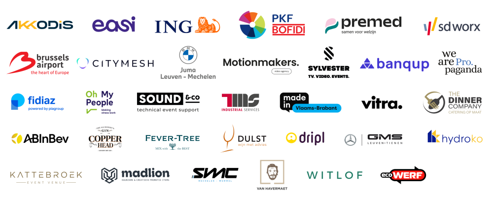 Logo's sponsors Voka Vonkt 2026