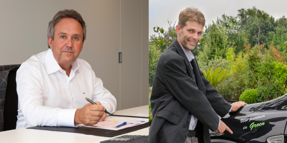 Willy Reynders en Piet Rietveld