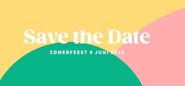 Save the date zomerfeest