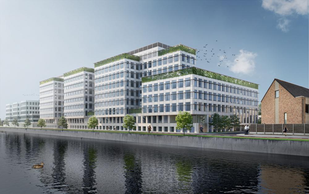 Jan De Nul - toekomstig gebouw