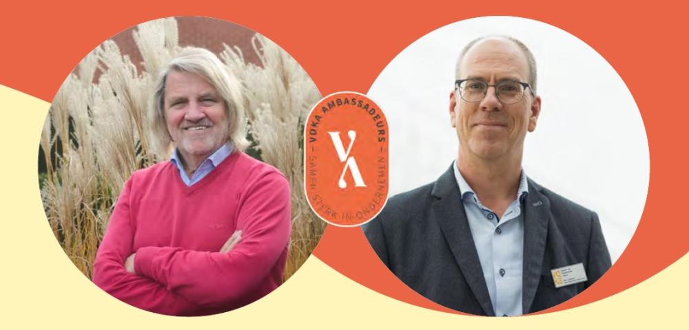 Theo Slegers en Rob Lukkesen, Voka-ambassadeurs