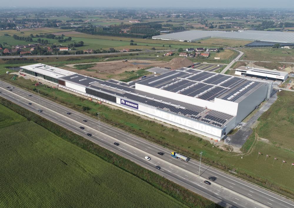 foto gebouw Renson langs E17