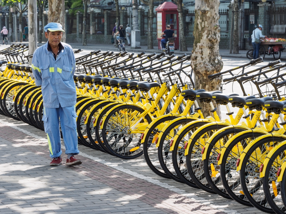 Deelfietsen