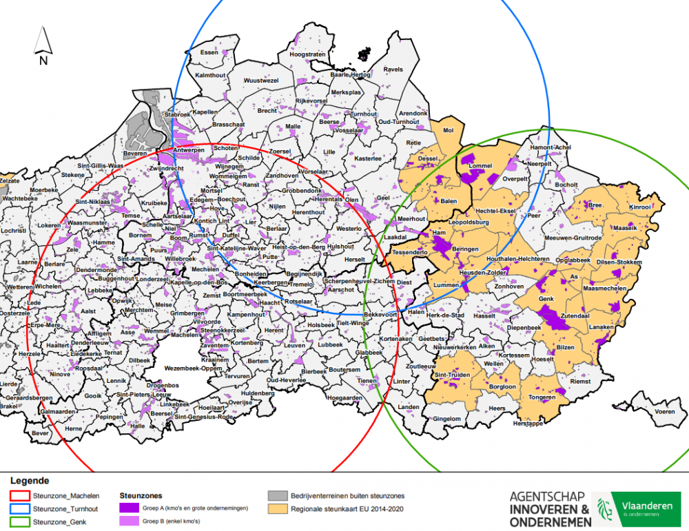 ontwrichte zone