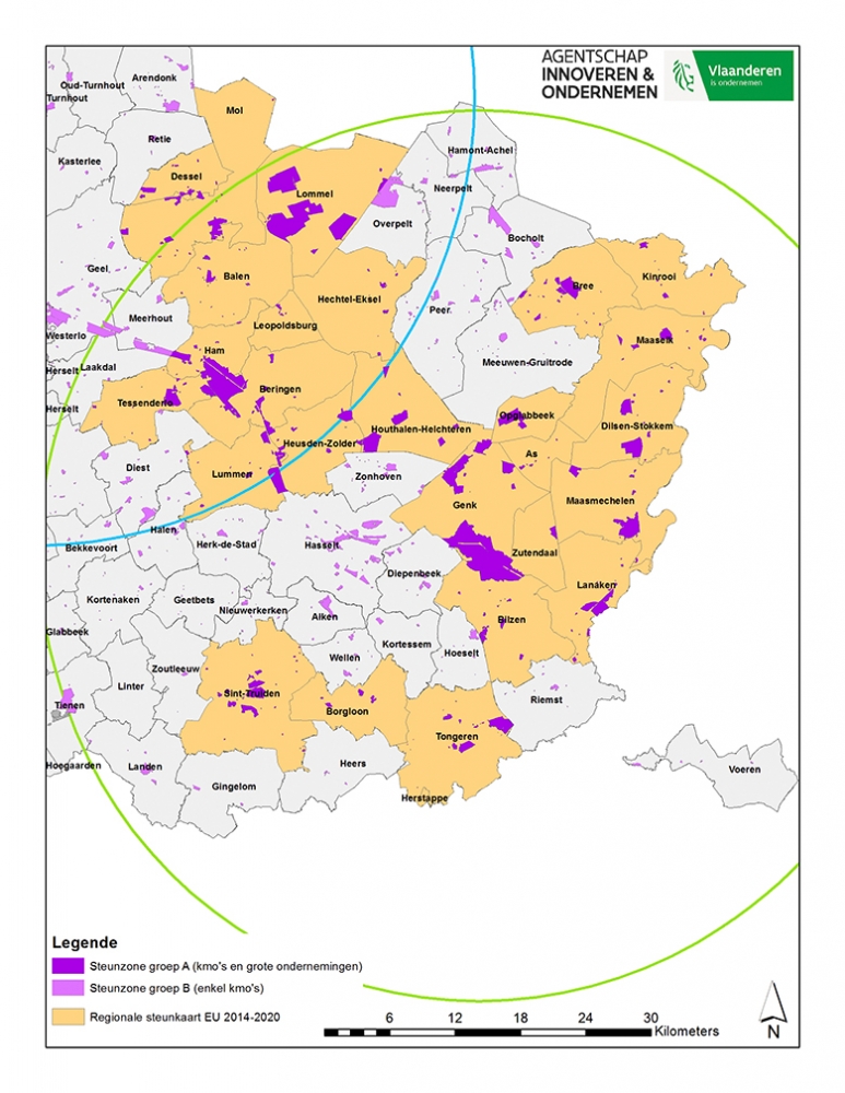 ontwrichte zone