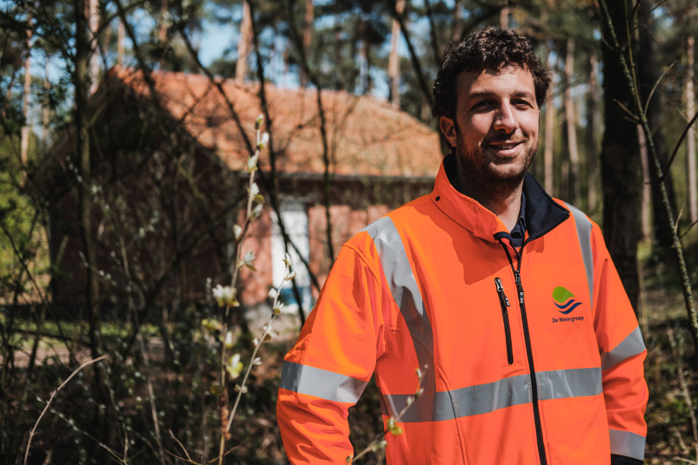 Joris Pieters, duurzaamheidscoördinator bij De Watergroep