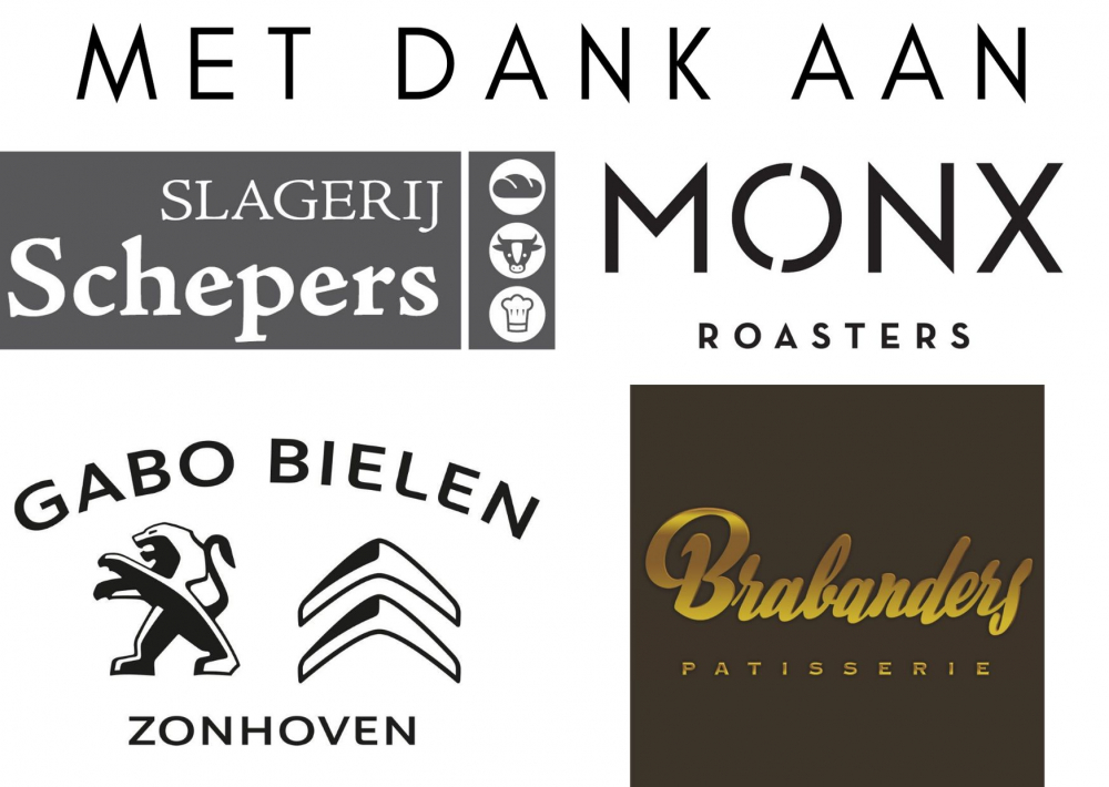met dank aan onze sponsors