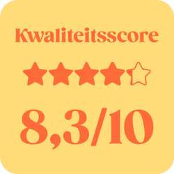 Kwaliteitsscore 8,3/10