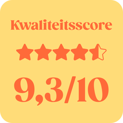 Kwaliteitsscore 9,3/10