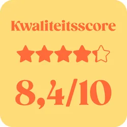 Kwaliteitsscore 8,4/10