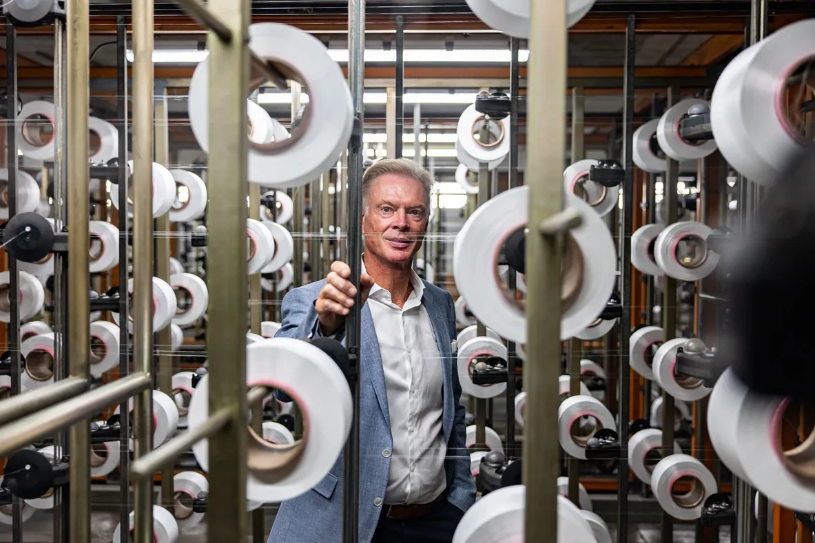 CEO Carl Baekelandt Concordia Textiles
