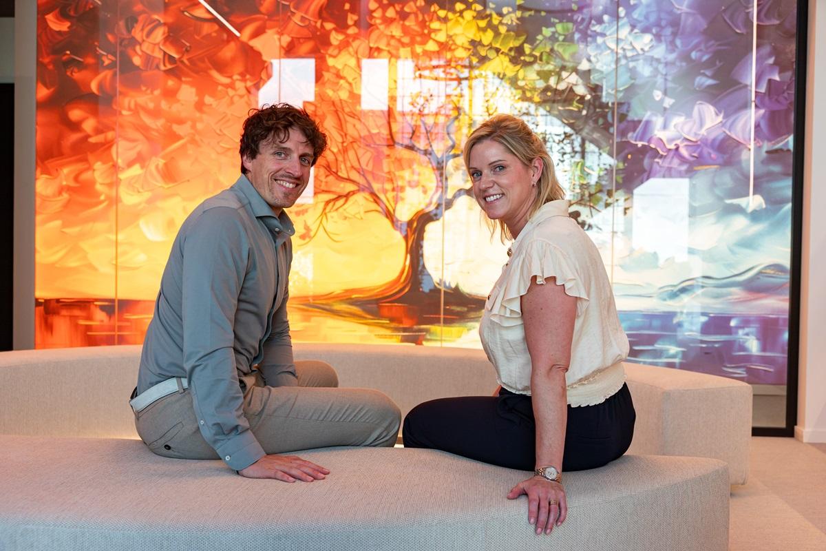 Steven Vandenbroucke en Isabel Dumortier Sofatech