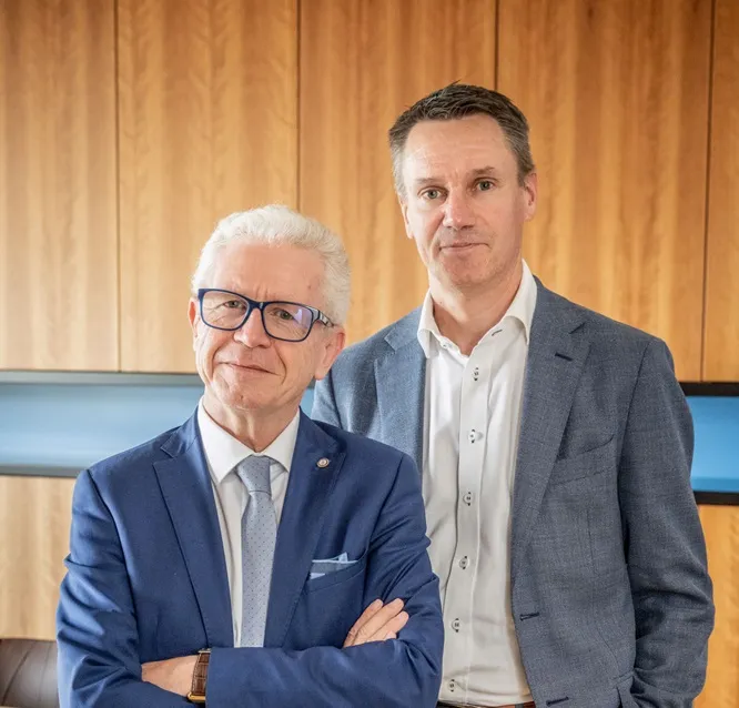 René Branders en Wouter Van Gulck
