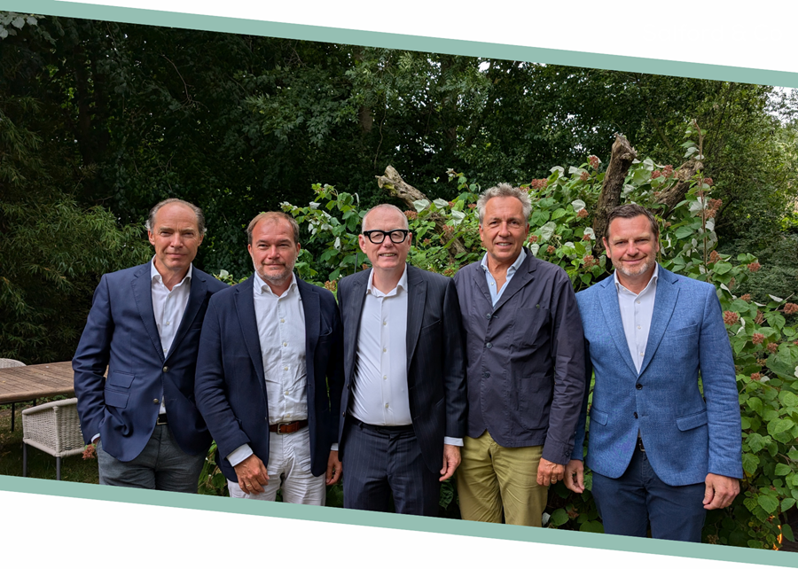 WideLens Peter Verstraeten, Guy Slagmulder, David La Grange, Jan Louagie en Paul Janssens