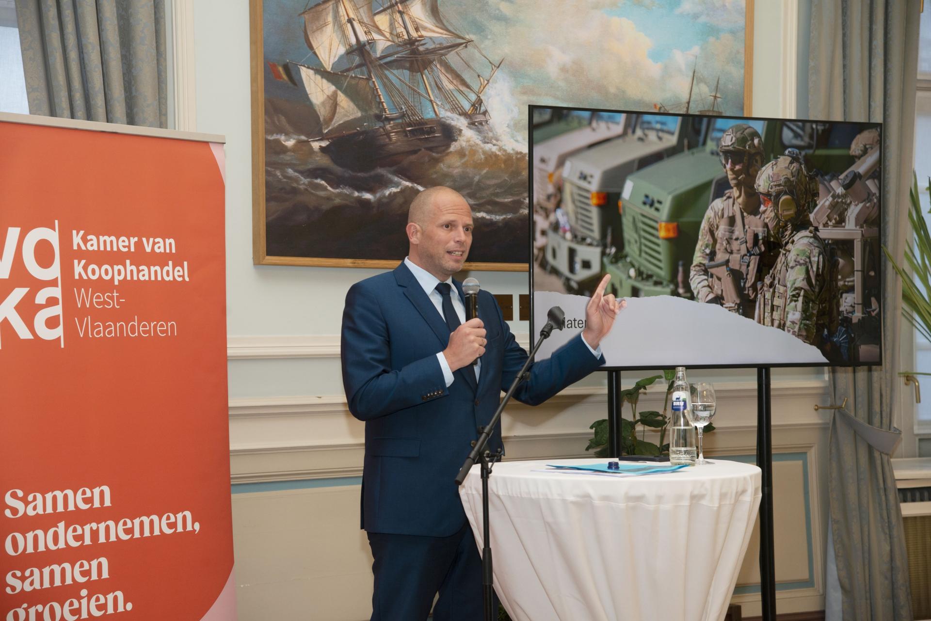 Theo Francken - Defensie - Naval Oostende