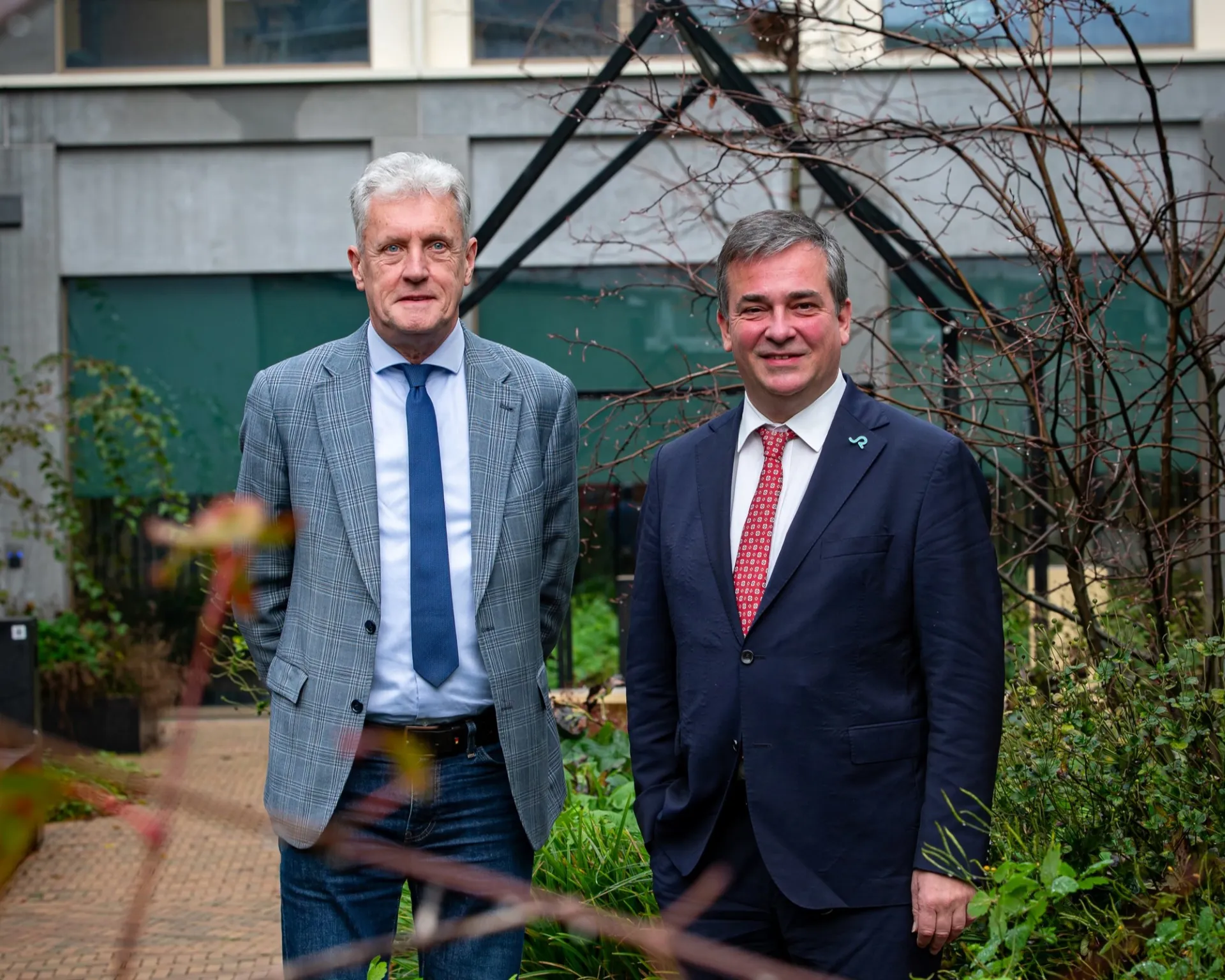 Luc Vannieuwenhuyze en Kris Declercq