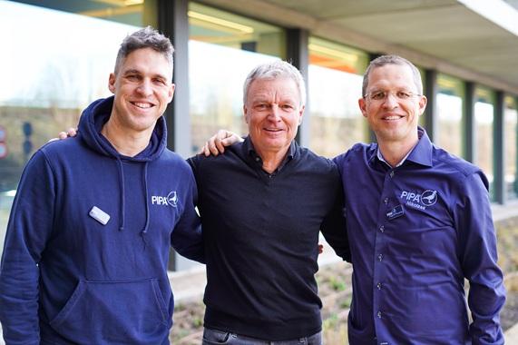 Thomas Gyselbrecht, Philippe Huyzentruyt en Nikolaas Gyselbrecht.