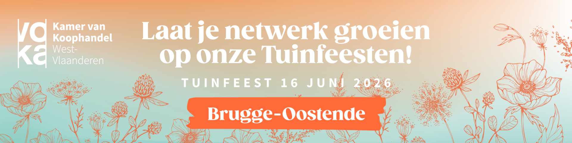 Tuinfeest 2026 regio Brugge-Oostende