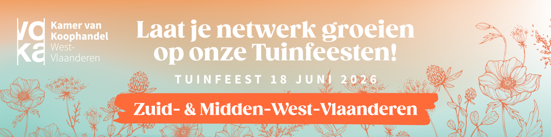Tuinfeest 2026 regio Zuid- en Midden-West-Vlaanderen