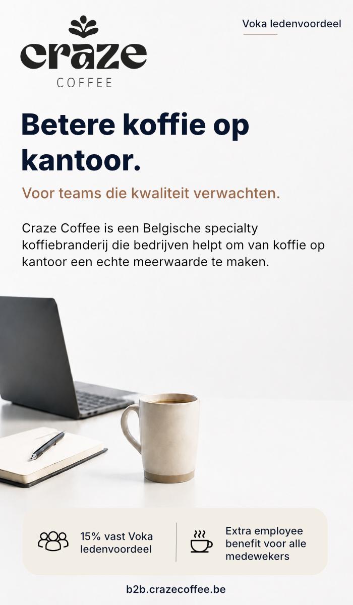 Koffie op kantoor die klanten en collega's bijblijft