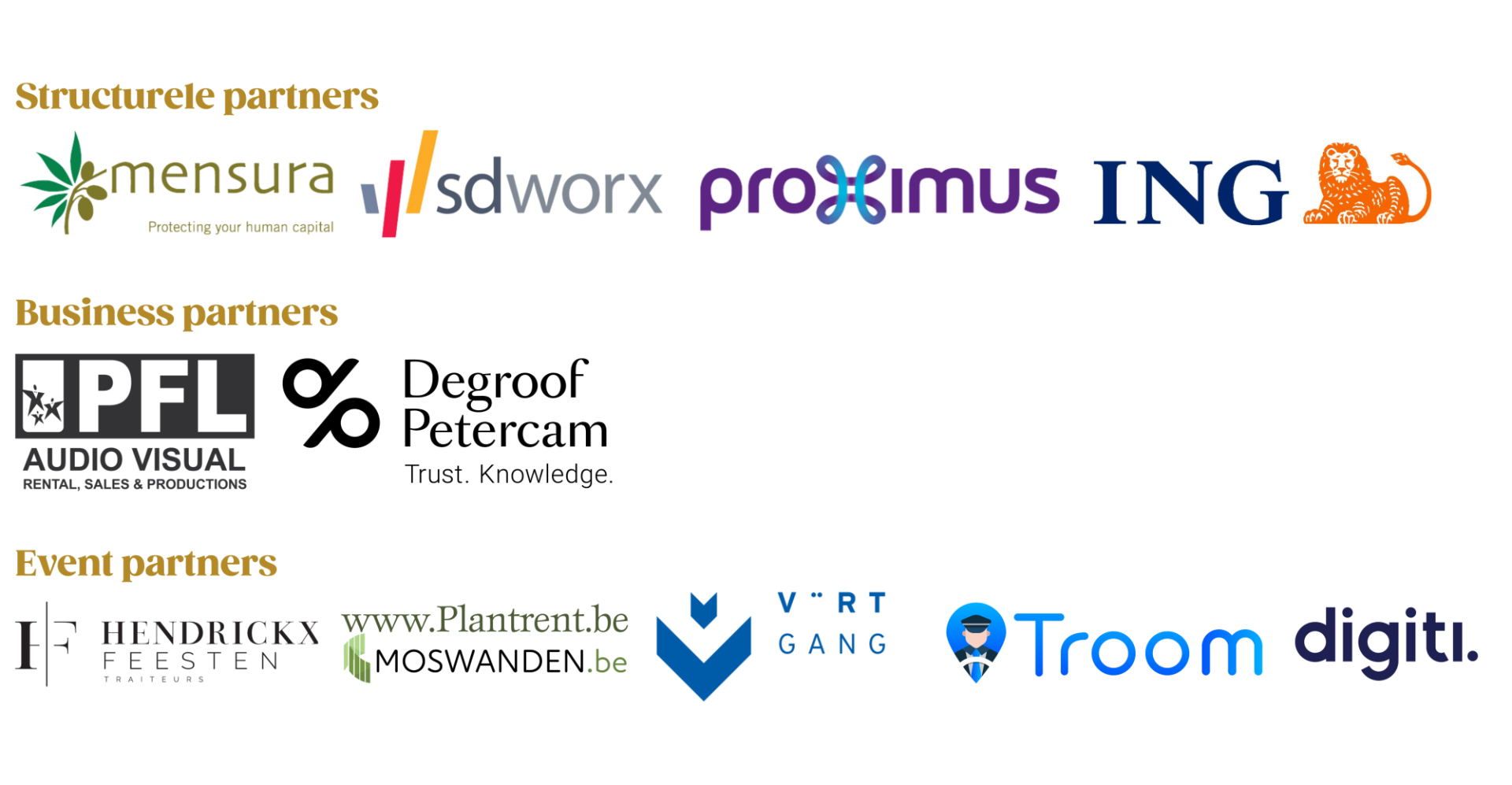 Met dank aan onze partners
