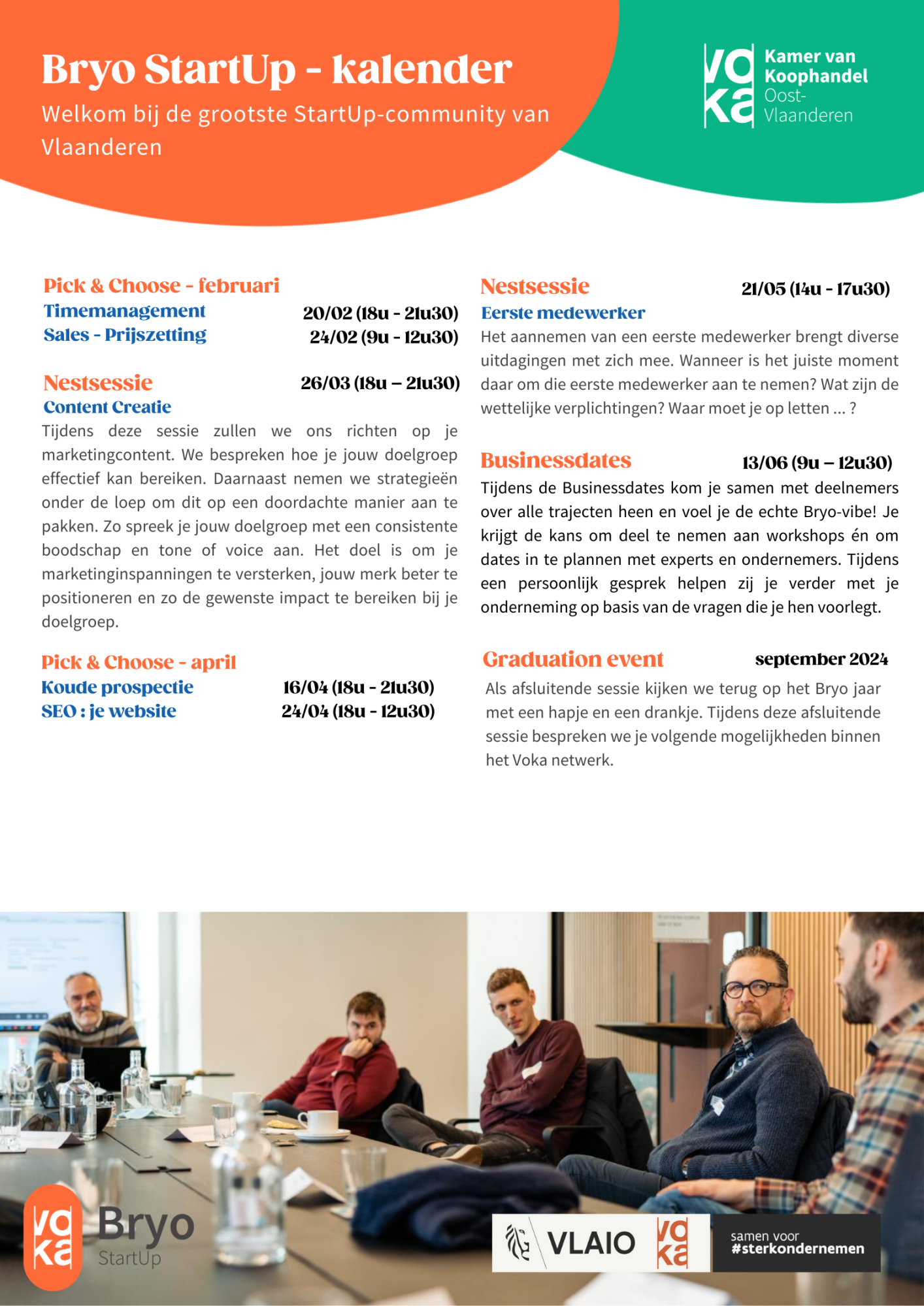 Bryo StartUp agenda pagina 2