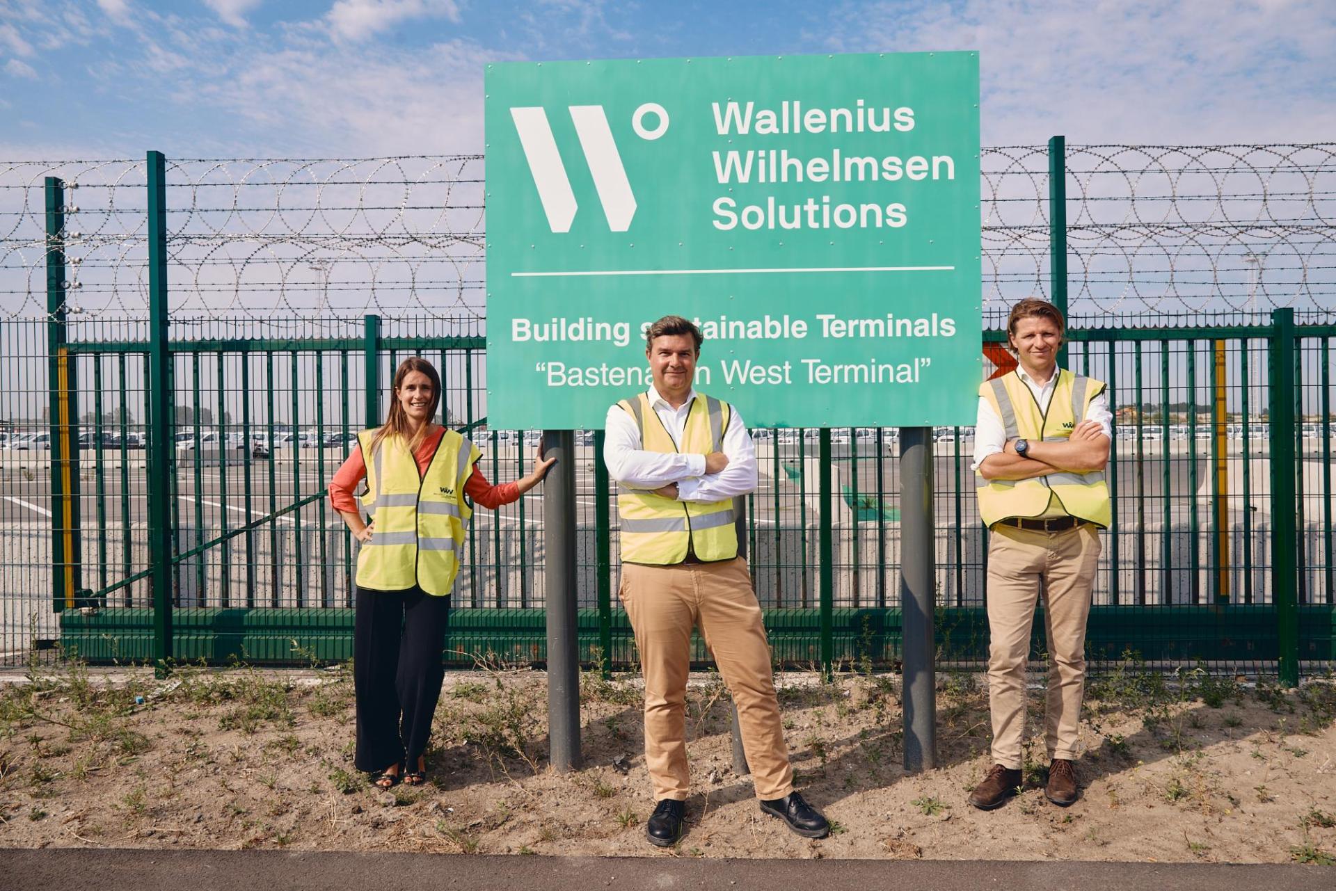 Axel Ronse en Maaike De Vreese Voka Zomerstage 2022 Wallenius Wilhemsen Solutions