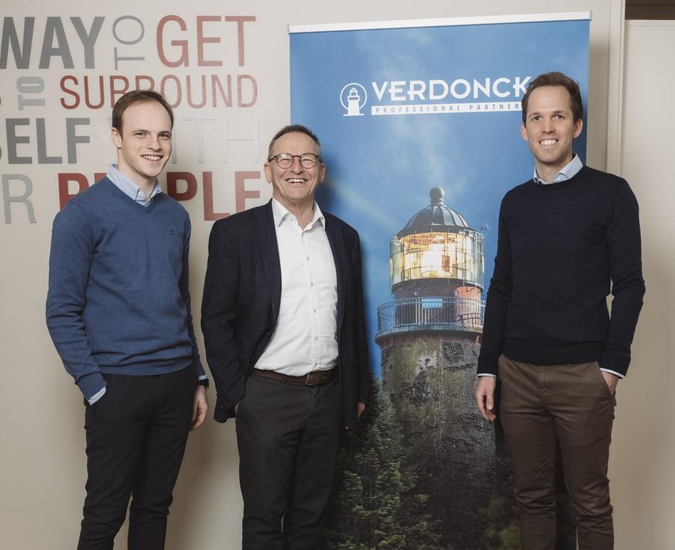 Verdonck Professional Partners gaat voor verjonging Ward Verdonck, Jos Verdonck en Maarten Ghesquiere