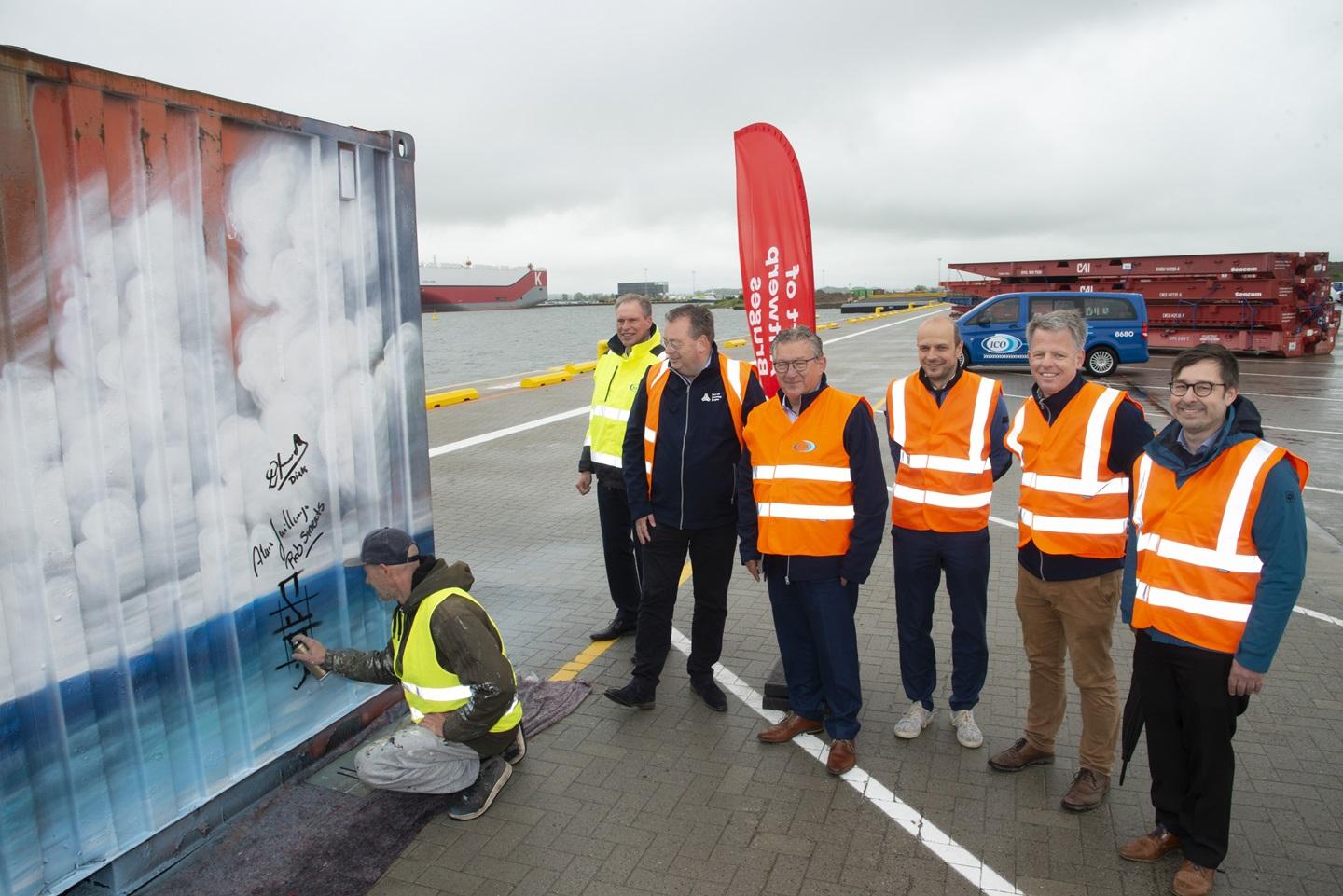 Extra 600 meter kade eerste stap in uitbreiding roroterminal ICO