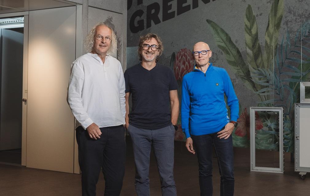 beMatrix zet voor nieuwbouw maximaal in op circulariteit en duurzaamheid Jan Tyvaert, Edwin Van der Vennet en Marc Panen