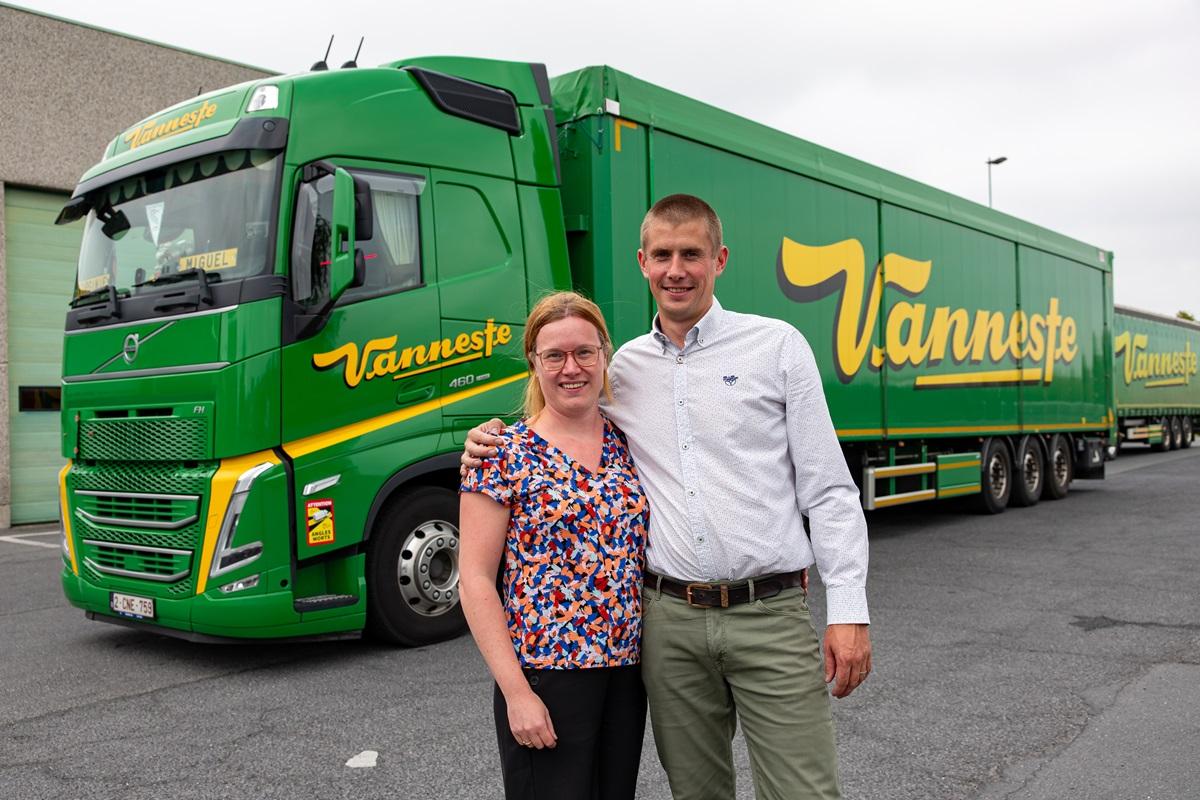 Digihub 2.0 van Voka helpt Transport Vanneste bij verbetering processen Marieke De Bruyne en Koen Vanneste
