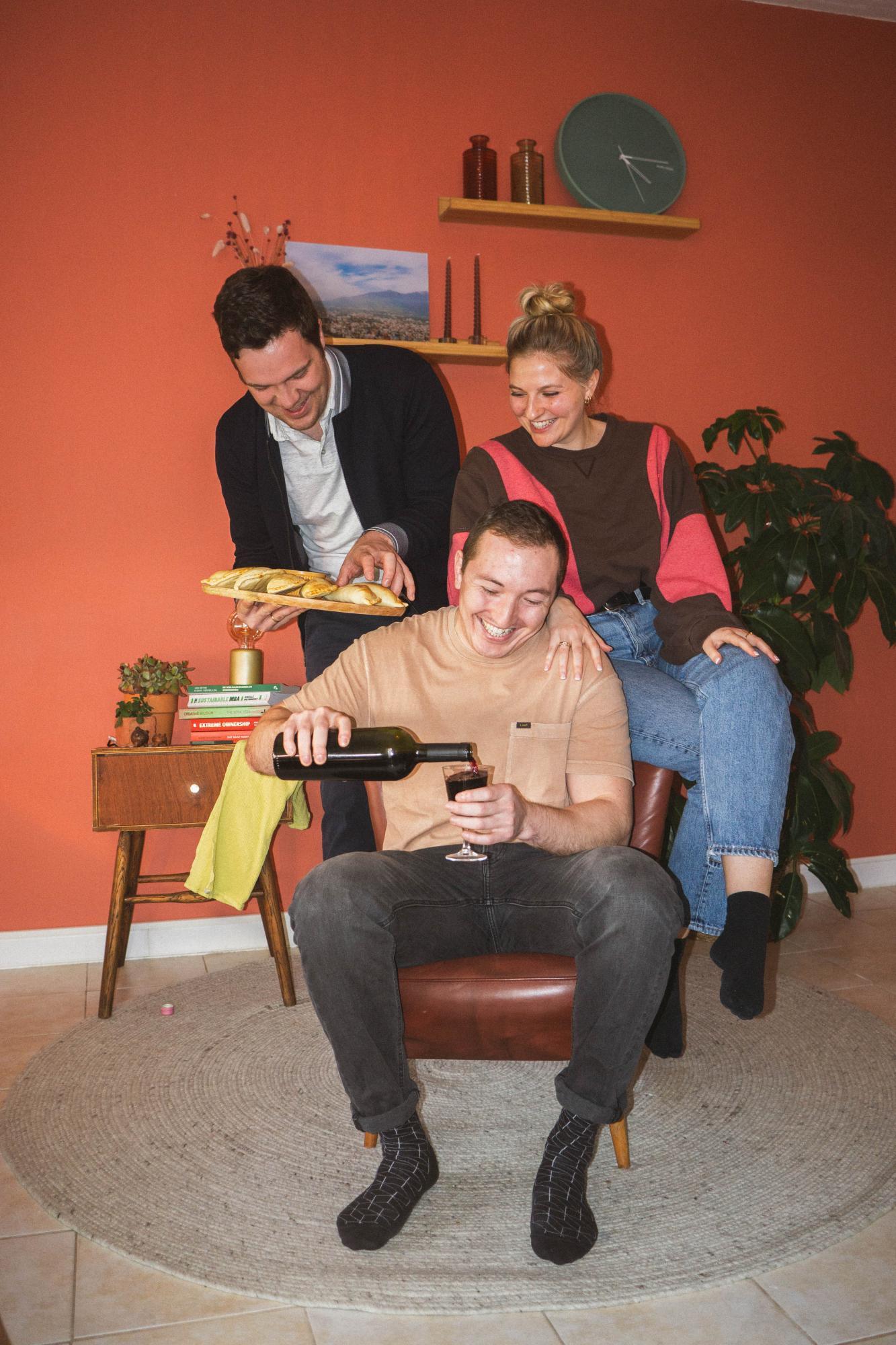 Maarten, Jelle en Sofie