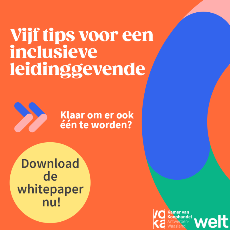 Vijf tips voor een inclusieve leidinggevende